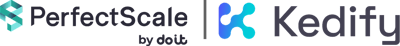 PerfectScale by Doit x Kedify logo