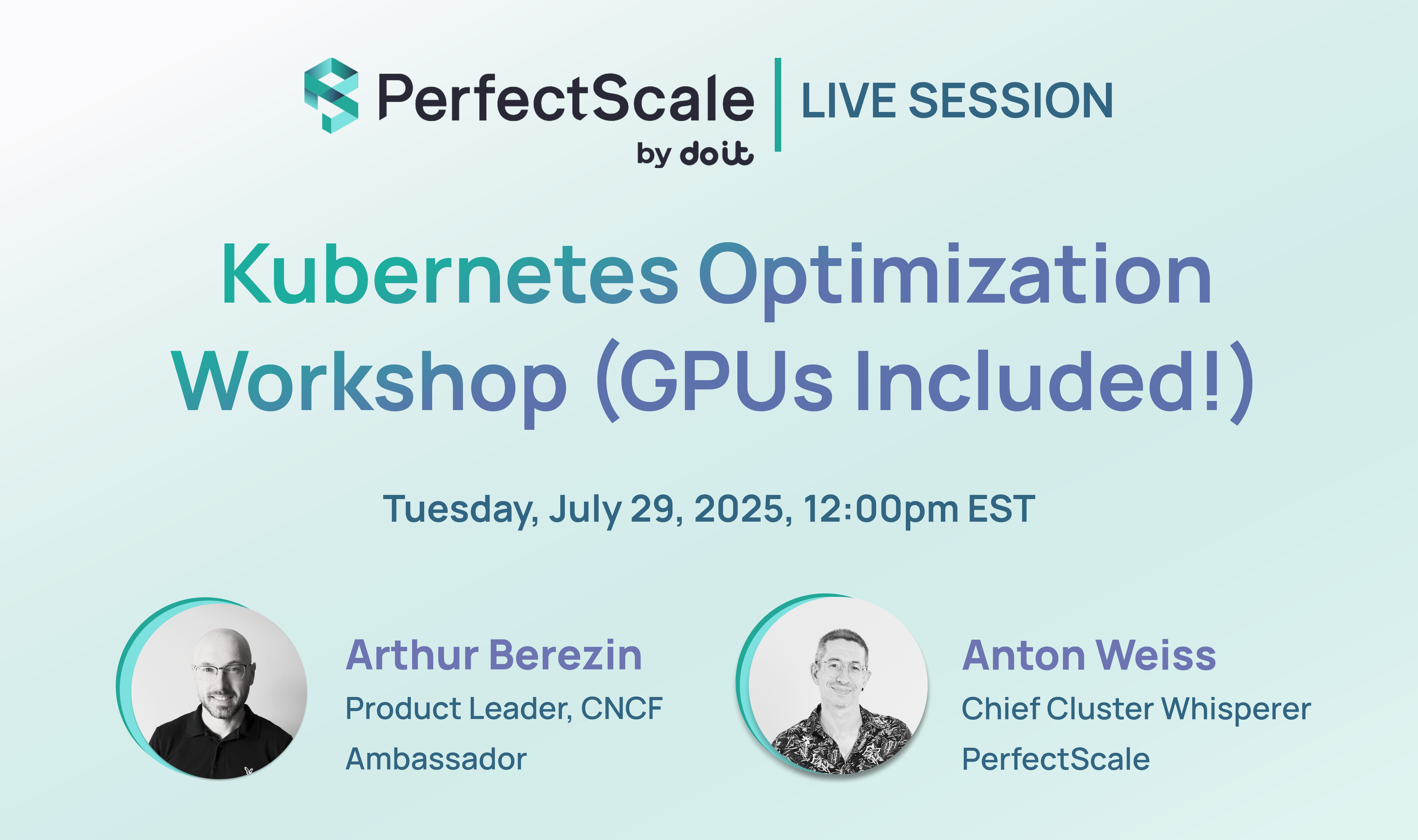 Live Workshop: Kubernetes Optimization GPU Included